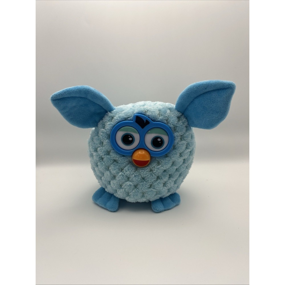 VVDPJLS Firbi Pets Interactive Talking‎ Plush Electronic Toy Blue Waves Tested